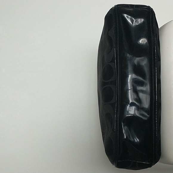 Coach Black Canvas Tote Handbag - Picture 8 of 15